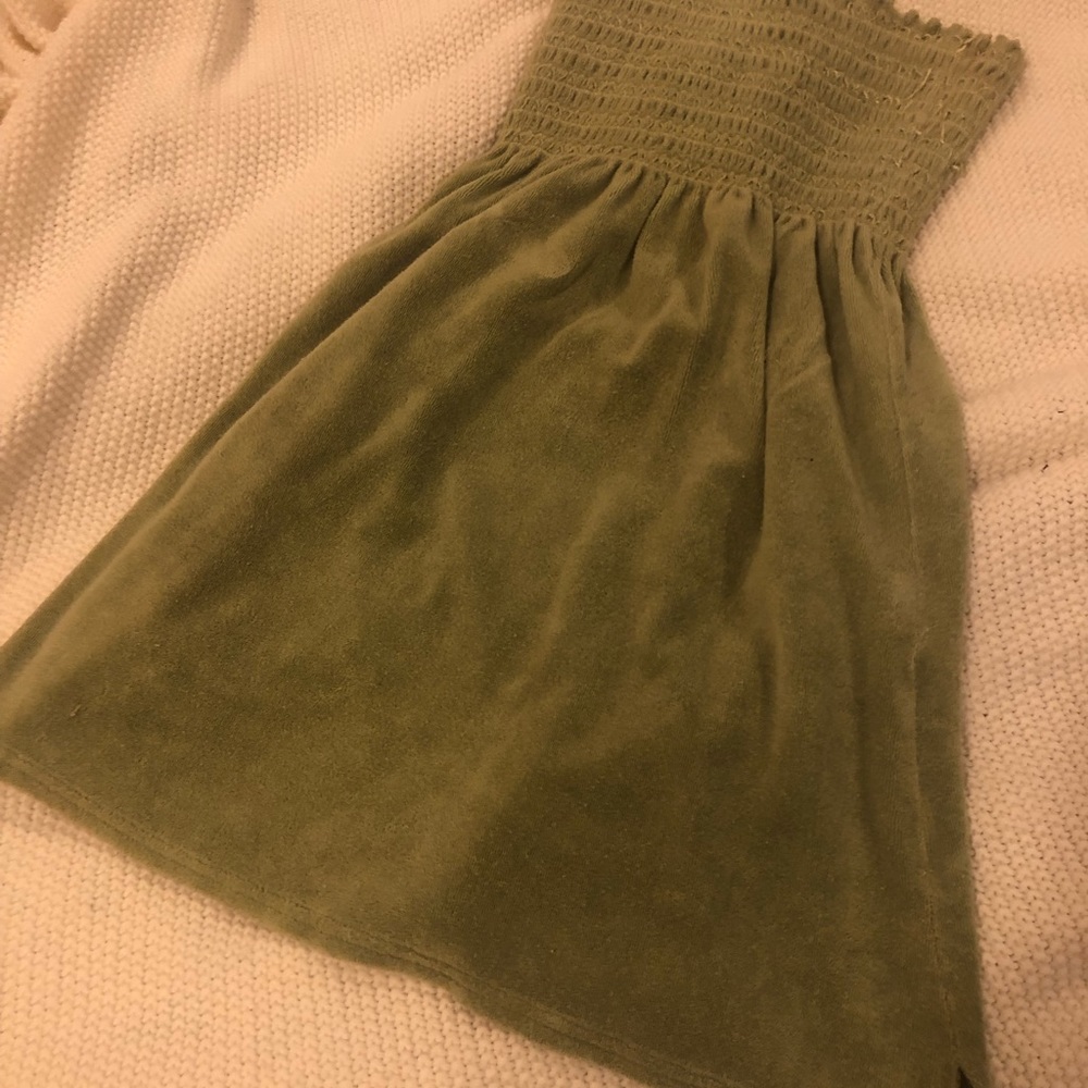 Strapless juicy couture bathing suit cover up